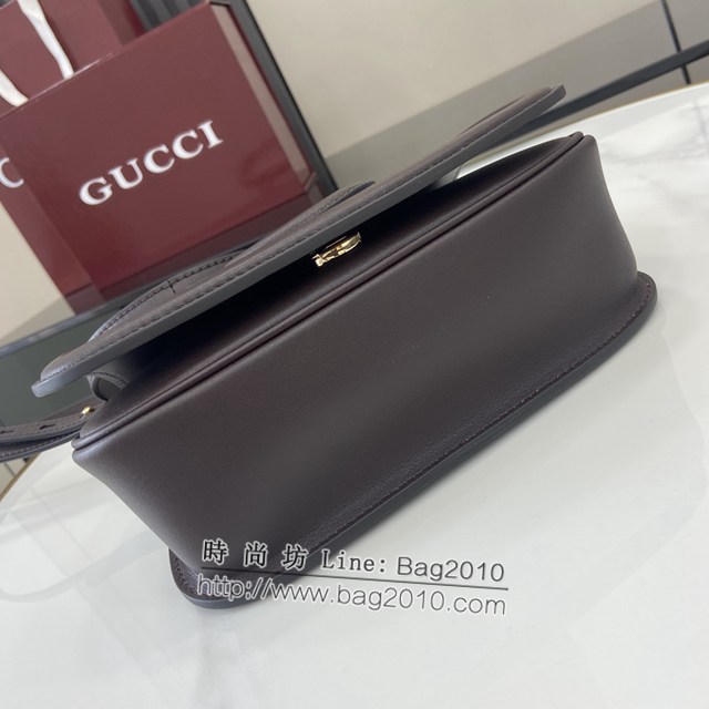 Gucci專櫃古馳最新款Blondie系列迷你肩背包斜挎女包 jh2152型號：815700